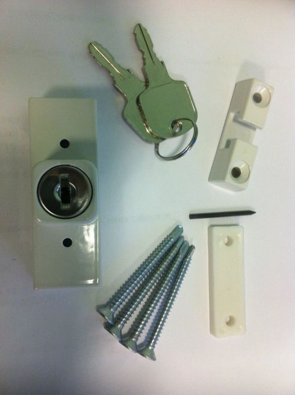 SL Замок-блокиратор на окна WINDOW SAFE LOCK белый